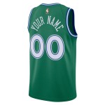 Maillot NBA Dallas Mavericks Personnalisable Nike 2025-26 Classic Edition Vert Swingman - Homme
